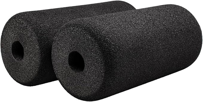 Foot Foam Pads Rollers Replacement Set for Home, Weight Bench Foam for Inversion Table Leg Tube,Sit Ups,Leg Curl Attachment/Extension