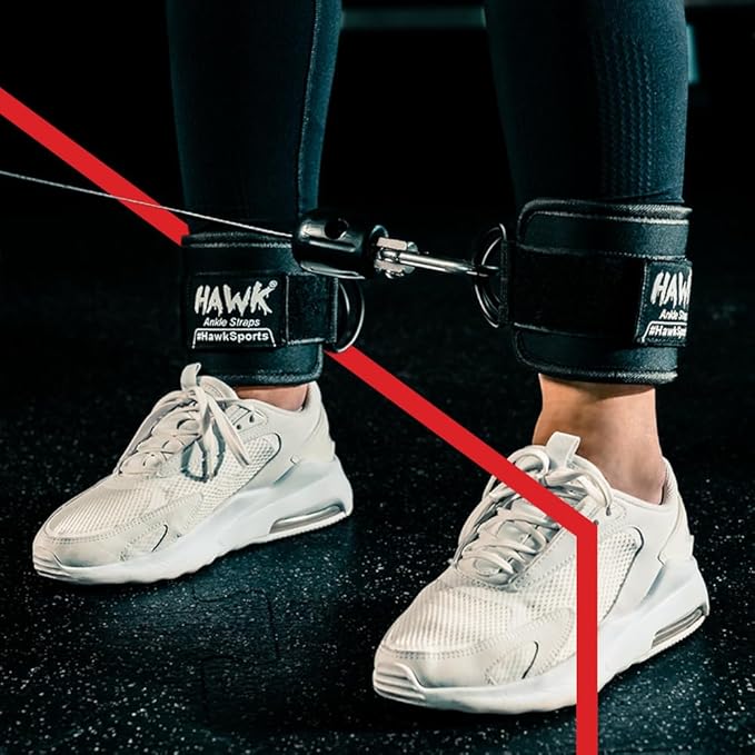 Ankle Straps for Cable Machines for Enhanced Booty 220 lbs.