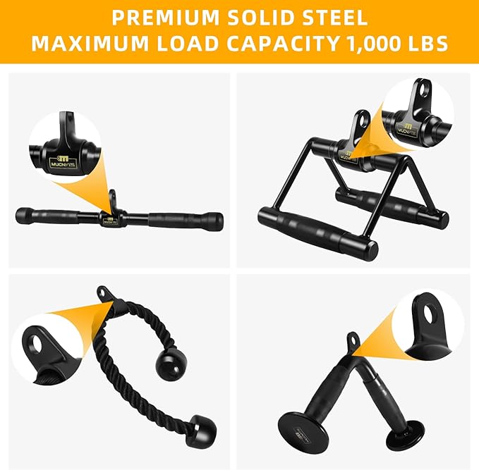 Cable Machine Accessories for Home Gym