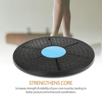 VGEBY Balance Board, Fitness Balance Aerobic Cardio Exercise Wobble Board for Yoga, Work Out Balance Board Balance Board Yoga Exercise Balance Disk