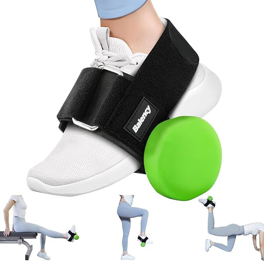 Dumbbell Foot Attachment Monkey-Foot, Feet Weight Lifting, Balency Foot Weight Tibialis Trainer, Ankle Straps for Dumbbell Weight, Leg Extension, Leg Curl, Hamstring Curls, Adjustable Leg Weights