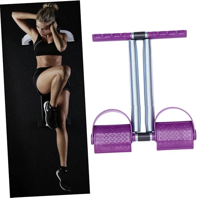 NOLITOY Leg Rope Handle Abdomen Foot for with Puller Workout Gym Muscle Yoga Home Strap Auxiliary Exerciser Band