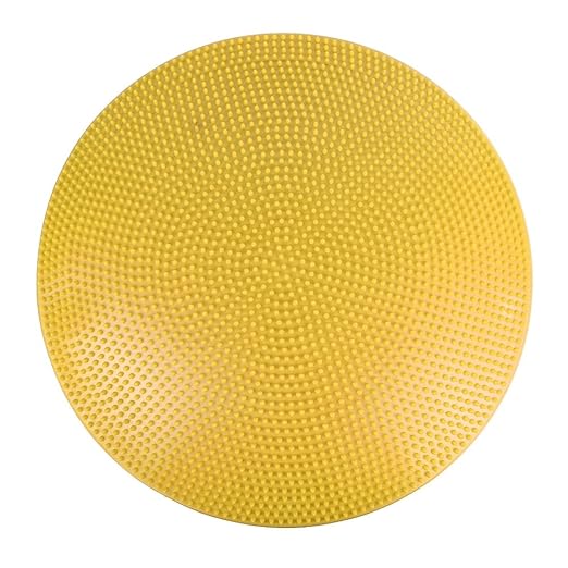 Cando 30-1868Y Inflatable Vestibular Balance Disc, 23.6" diameter, Yellow