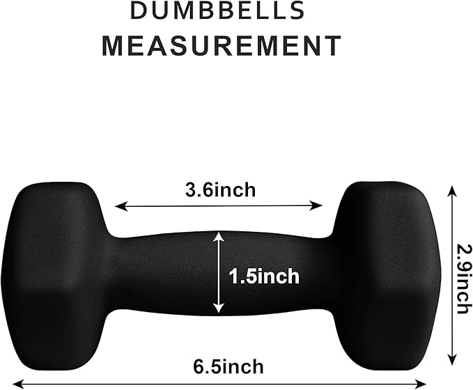 Balelinko Home Gym Equipment Workouts Strength Training Weight Loss Pilates Weights Yoga Sets Weights for Women, Men, Seniors and Youth