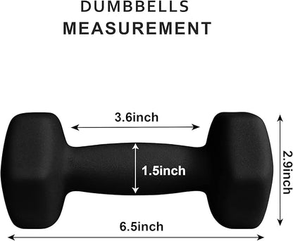 Balelinko Home Gym Equipment Workouts Strength Training Weight Loss Pilates Weights Yoga Sets Weights for Women, Men, Seniors and Youth