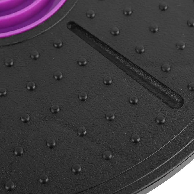 Purple Labyrinth Yoga Balance Board Balance Training Board Yoga Wobble Board Yoga Stability Board Balance Board for Core Strength