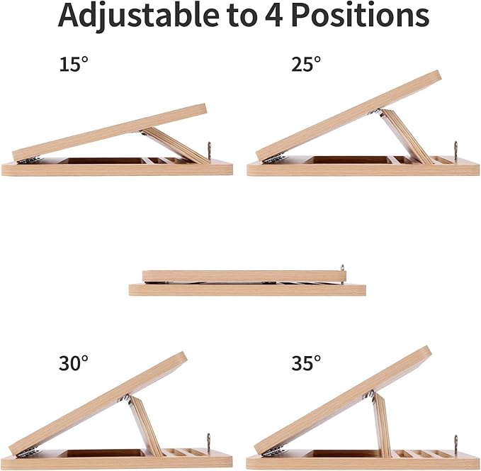 Professional Slant Board, Calf Stretcher, Adjustable Wooden Incline Board, Slant Board for Calf, Ankle, and Foot Stretching