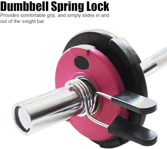 4 Pcs Dumbbell Spring Locks Barbell Spring Collar 28mm 30mm 30mm 50mm 50mm