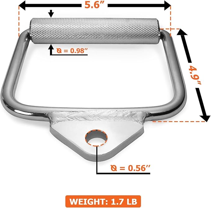 A2ZCARE LAT Pull Down Cable Machine Attachment -