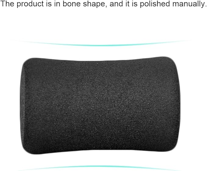 Sponge Foam Foot Pad Roller Pair, Used for Replacing Gym Exercise Equipment, Suitable for 1-inch Rod (Foam 4.53" X 2.56" Od X 0.87" Id)