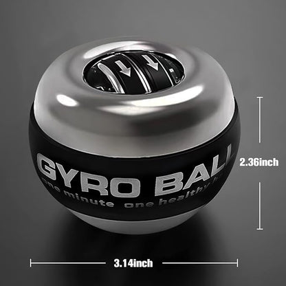 Wrist Trainer Ball Auto-Start Wrist Strengthener Gyroscopic Forearm Exerciser Gyro Ball for Strengthen Arms, Fingers, Wrist Bones and Muscles