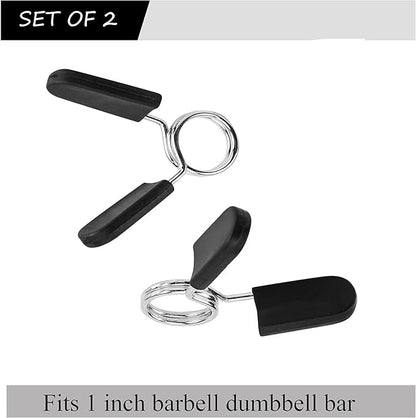 Barbell Clamps Dumbbell Spring Clip Circlip Collars 1