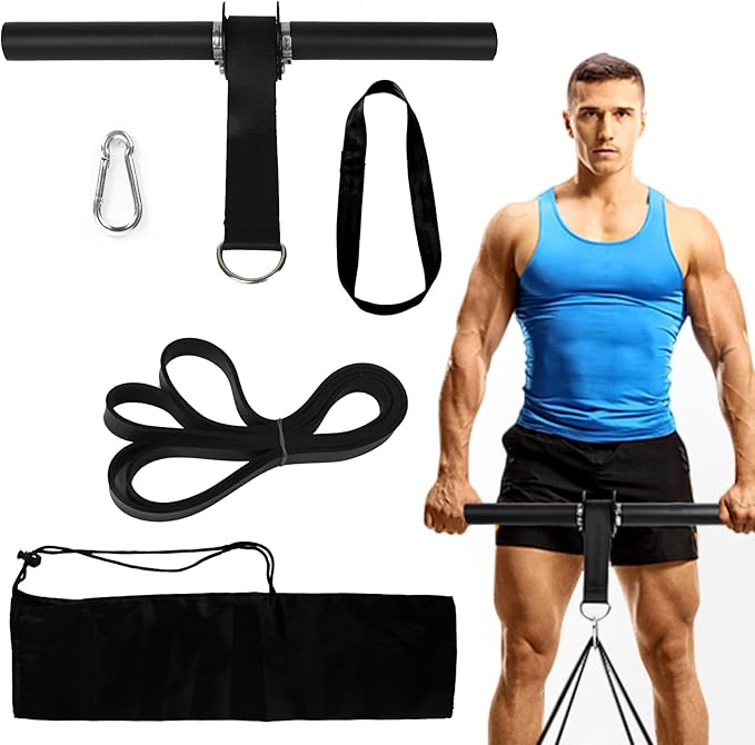 Forearm Strengthener,Wrist Roller,Forearm Strength Trainer,Can Exercise Without Weights,With Portable Storage Bag,Rugged Nylon Braided Straps,Anti-Slip and Anti-Loosening Handle