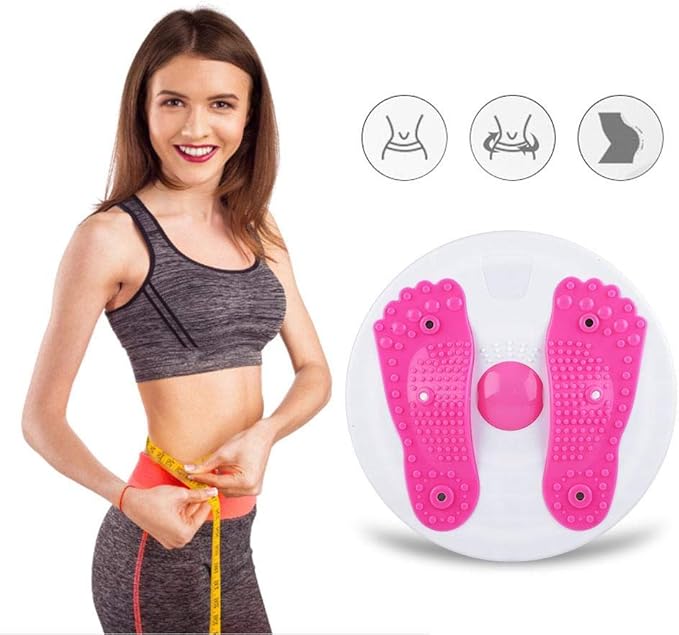 Alomejor Board Fitness Massage Figure Slimming Machine Waist