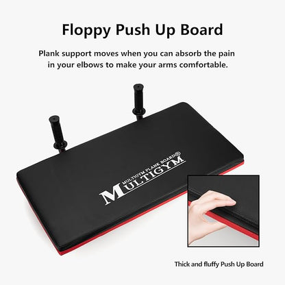 Multifunctional Plate Training Board, Multigym Plank Board, Push-up Training Board, Balance Board. 3 in 1 Multifunctional Portable Plate Training Board, Convenient, Professional Plate Support