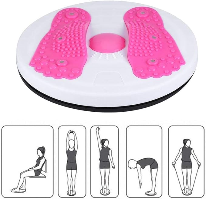 Alomejor Board Fitness Massage Figure Slimming Machine Waist