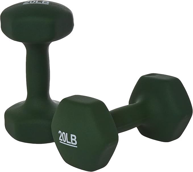 Amazon Basics Neoprene Dumbbell Hand Weights