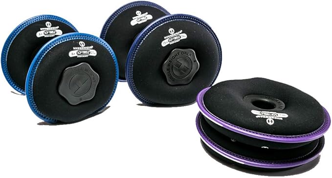 HYPERWEAR SoftBell 3 in 1 Kettlebell/Dumbbell Weight Combo 3-20lbs Dumbbell 5-30lbs Kettlebell)