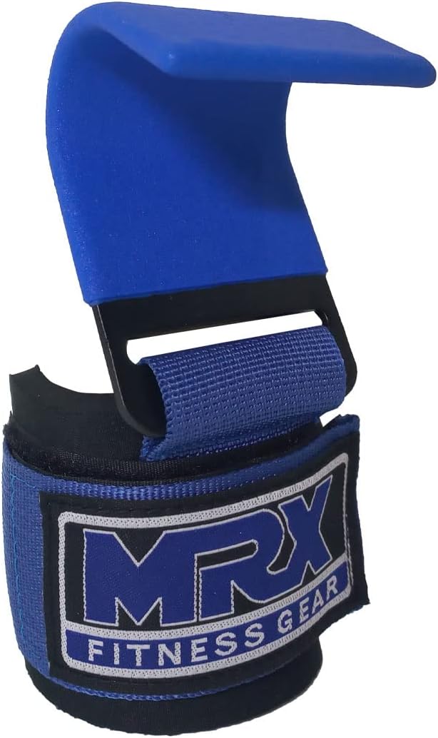 MRX Power Weight Lifting Straps Wrist Support Heavyduty Gym Training Bandage Cordura Hook Deadlifting Wraps