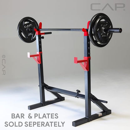 CAP Barbell Adjustable Multi-Function Squat Rack