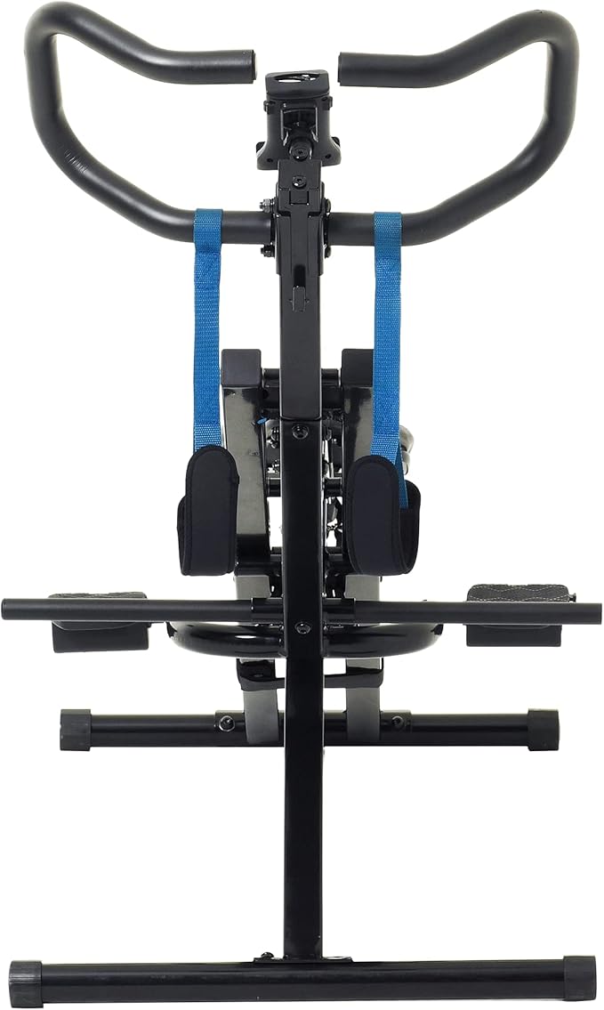 Exerpeutic TUG-N-Tight Squat Leverage Rowing Machine with MyCloudFitness App