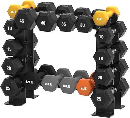 Dumbbell Rack Stand Only 5 Tier 450LBS Capacity 8-30 LBS