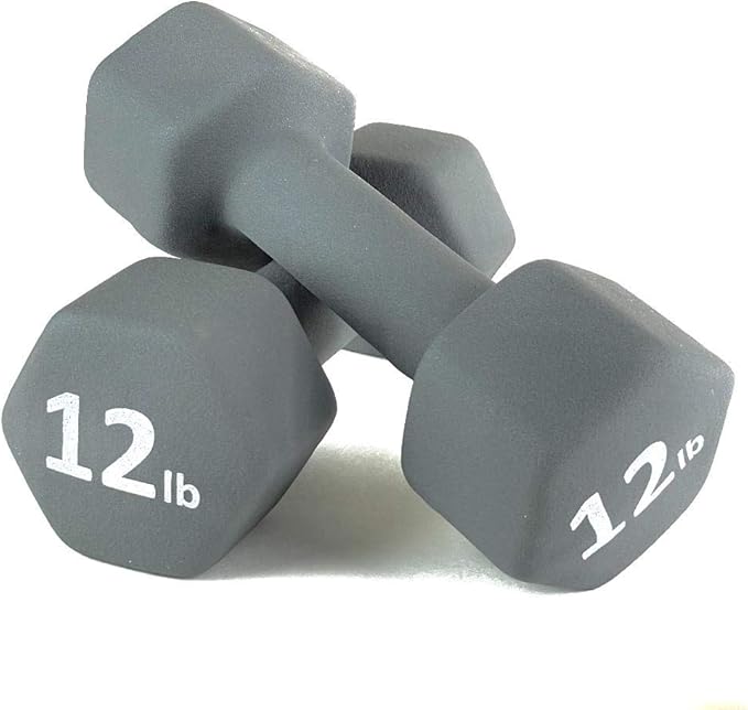 Neoprene Coated Dumbbell Hand Weight Set