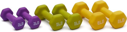 Amazon Basics Neoprene Dumbbell Hand Weights