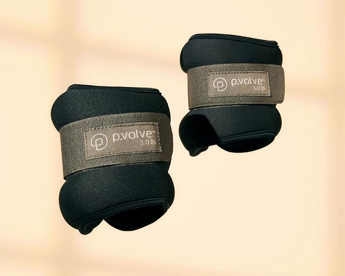 Pvolve Ankle Weights- Home Gym Fitness Equipment to Sculpt and Tone Your Body, Legs and Core