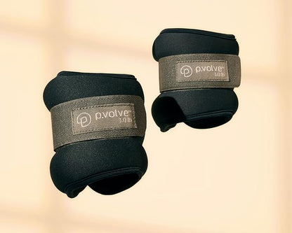 Pvolve Ankle Weights- Home Gym Fitness Equipment to Sculpt and Tone Your Body, Legs and Core