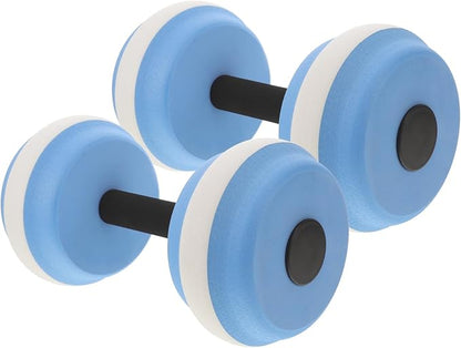 LIOOBO Aquatic Exercise Dumbells: Water Dumbbells Set, Water Exercise Foam Dumbbells, Water Fitness Dumbell for Pool Use