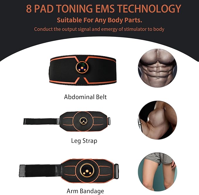 ABS Stimulator, Ab Machine, Abdominal Toning Belt Muscle