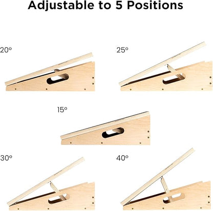 Slant Board for Calf Stretching, Calf Stretcher Slant Board for Squats, Adjustable Incline Board for Calf Ankle and Foot Stretching, Calf Stretch Wedge.