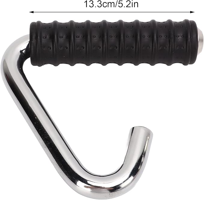 Pull Up Handles Grips, Heavy Duty C Shaped Cable Machine Handles Exercise Handle for Home Gym Pull-up Bars Barbells