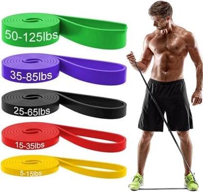 Exercise Bands,Pull Up Bands Set for Men & Women Resistance Bands for Workout, Stretching, Physical Therapy, Muscle Training