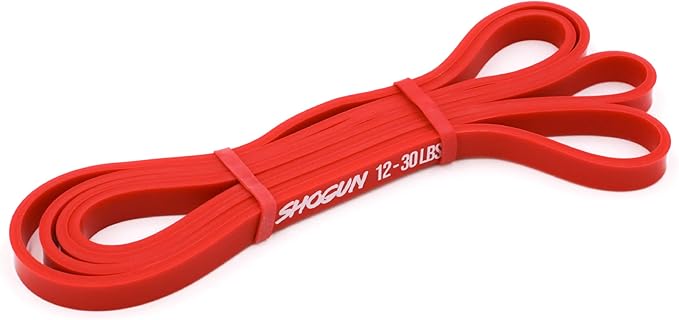 Resistance Bands - Heavy Duty Resistance & Stretch Bands for Exercise. Ideal for Pull-up Assistance, Body Stretching, Power-Lifting, Resistance Training. Shogun Sports Resistance Bands for Working Out