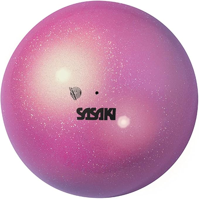 Sasaki M-207AU-F Rhythmic Gymnastics Hand Gear, Ball, International Gymnastics Federation, Certified Product, Japan Gymnastics Association Certified, Aurora Ball, Diameter 7.3 inches (18.5 cm)