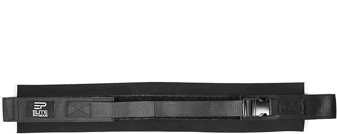 Elite Physiques Hip Thrust Belt Easy to Use with Dumbbells, Kettlebells, or Plates, Slip-Resistant Padding that Protects Your Hips for the Gym, Home Workouts, or On the Go