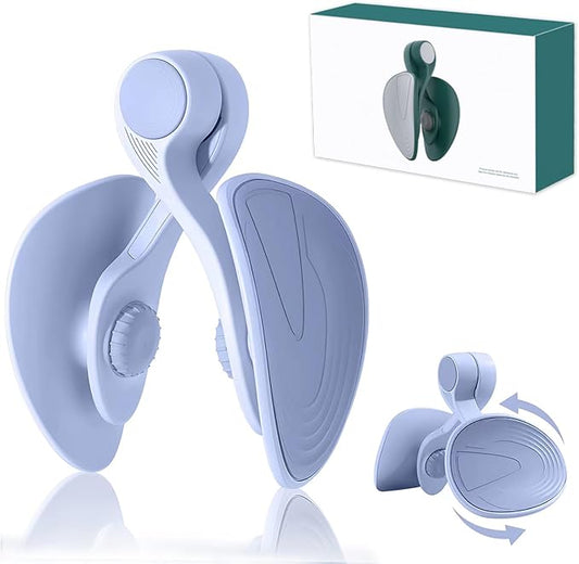 Thigh Master Hip Trainer Kegel Exerciser, Pelvic Floor Trainer, Kegel Trainer for Postpartum Rehabilitation, Trimmer Inner Thigh, Thigh Toner Workout