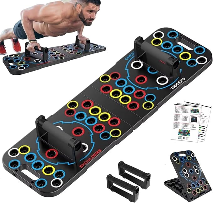 Multifunctional foldable push-up plate home convenient men and women fitness exercise abs push-up bracket