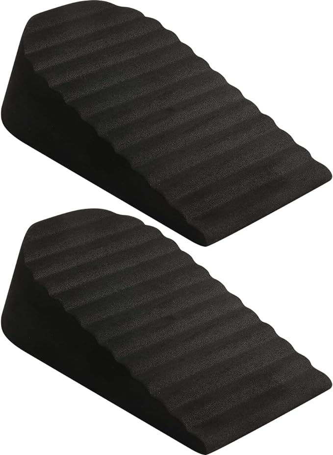 Squat Wedge Block by SEWD - Non-Slip Slant Board for Elevated Heel Squats, Knees Over Toes, Deadlifts – Perfect for Reverse Step Ups and Split Squats.