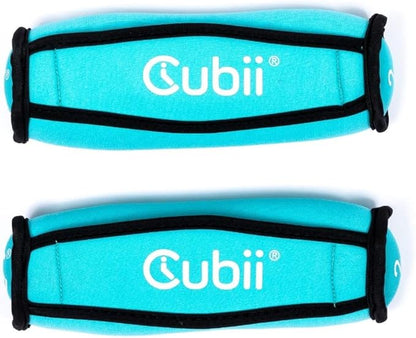 Cubii Comfii - Set of Two 2lb Soft Dumbbell Set Hand Weights Set for Womern, Men and Seniors