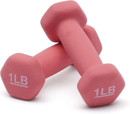 Amazon Basics Neoprene Dumbbell Hand Weights