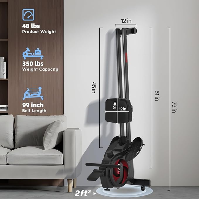 SNODE Rowing Machine for Home