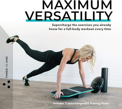 Revbalance FIT 3-in-1 Exercise Balance Board Training System