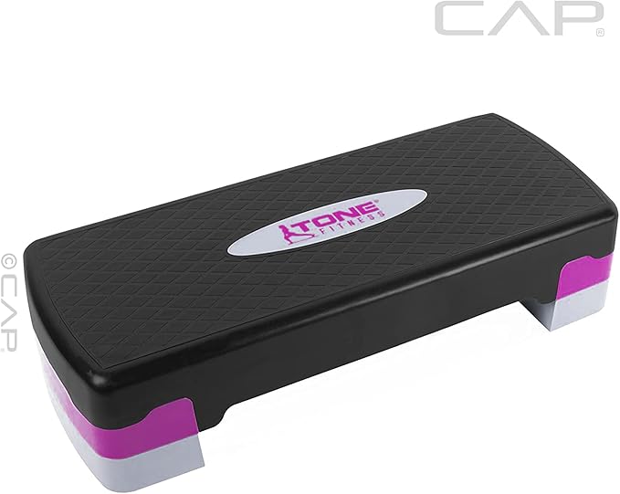 Tone Fitness Compact Aerobic Step Platform | Exercise Step