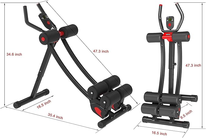 Ab Machine Multi-Functional Exercise Equipment for Home Gym