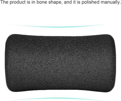 Sponge Foam Foot Pad Roller Pair, Used for Replacing Gym Exercise Equipment, Suitable for 1-inch Rod (Foam 6.3" X 3.07" Od X 0.87" Id)