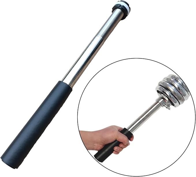 Dumbbell Bar Handle Forearm Trainer Home Gym Wrist Fitness Equipment Loadable Lockable Adjustable Forearm Strength Exerciser