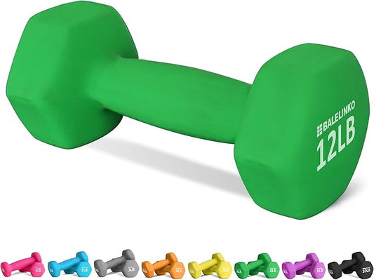 Balelinko Home Gym Equipment Workouts Strength Training Weight Loss Pilates Weights Yoga Sets Weights for Women, Men, Seniors and Youth